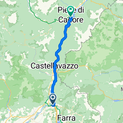 Soccher-Paiane-Casan-Arsie - Pieve di Cadore