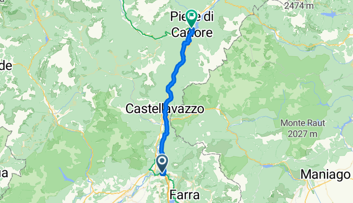 Soccher-Paiane-Casan-Arsie - Pieve di Cadore