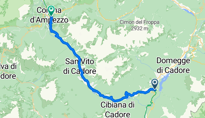 Pieve di Cadore - Cortina d'Ampezzo