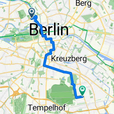 Invalidenstraße, Berlin to Hermannstraße, Berlin