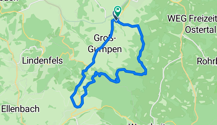 Reichelsheim nach Krumbach und zurück