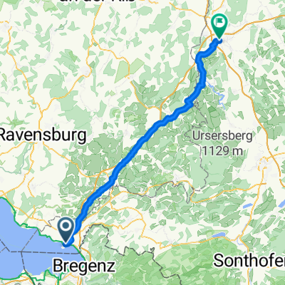 Von Lindau (Bodensee) bis Memmingen
