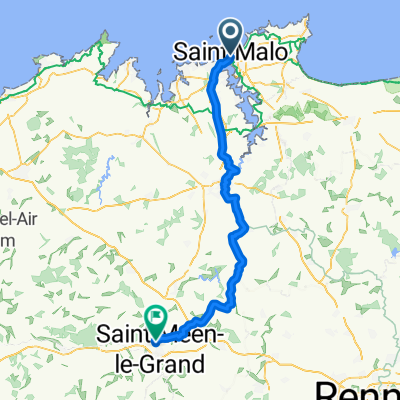 St-Malo - Saint-Méen-le-Grand