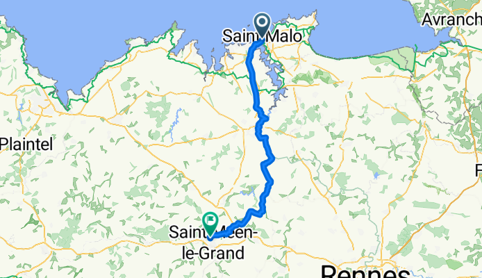 St-Malo - Saint-Méen-le-Grand