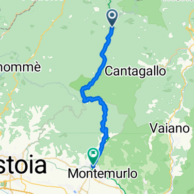 SP 24, Sambuca Pistoiese to Via Giovanni Boccaccio, Montale