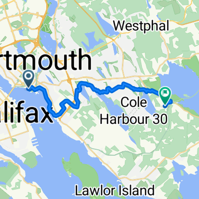 From Dartmouth to Cole Harbour