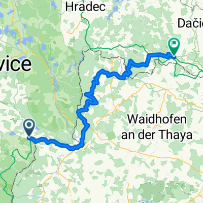 Von Nové Hrady bis Slavonice