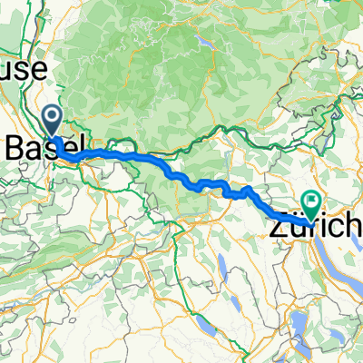 Von Weil am Rhein bis Zürich