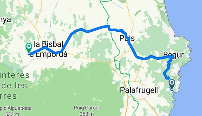 Palafrugell - Cruïlles