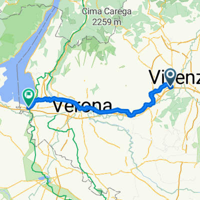 Da Altavilla Vicentina a Peschiera del Garda