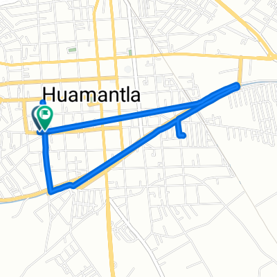 De Privada Matamoros Norte a Matamoros Poniente
