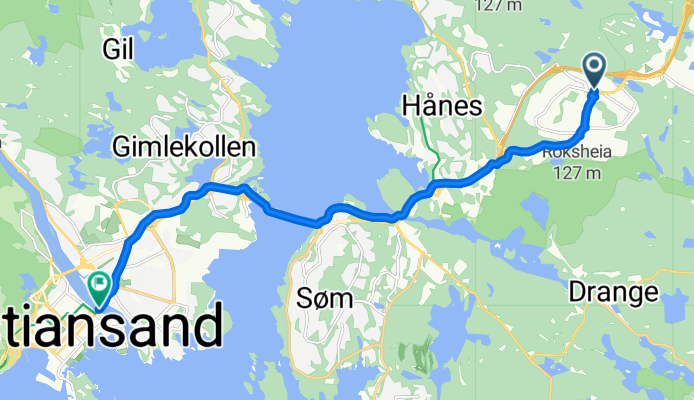 Barstølveien 31-35 to Dronningens gate