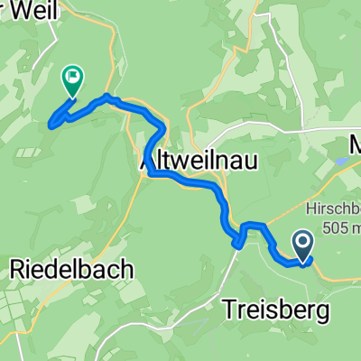 Burg Weilstein, Weilrod nach Womberg