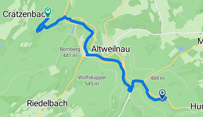 Burg Weilstein, Weilrod nach Womberg