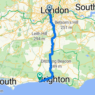 Queen's Club Gardens to Park Road