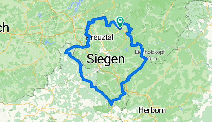 Hilchenbach Markt nach Dammstraße