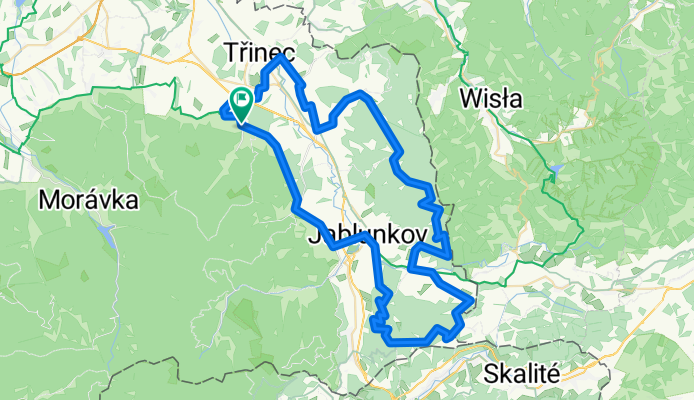 Trojmezi radegast cyklotrack