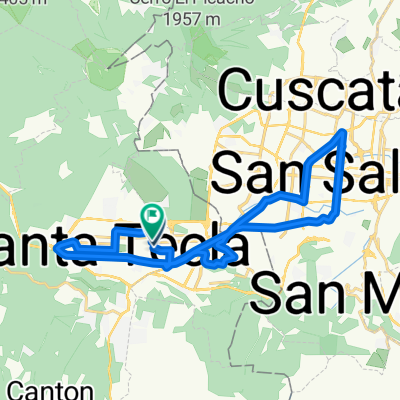 Ruta #7 Merliot, Plan de la laguna, 25 av, UES, 49av, ex Cifco, Tecla