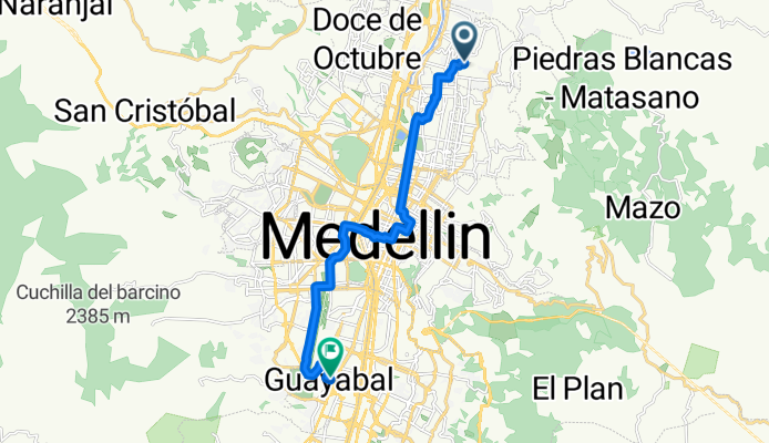 Carrera 44A, Medellín a Calle 3 Sur, Medellín