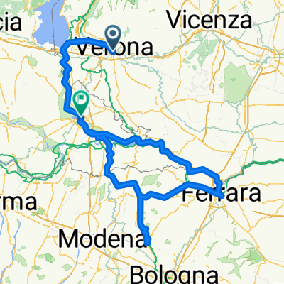 Route to Bologna