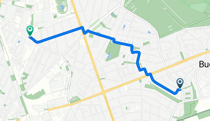 Drusenheimer Weg, Berlin nach Daimlerstraße, Berlin