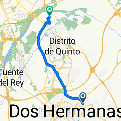 Ronda de Adolfo Suárez, Dos Hermanas a Dos Hermanas