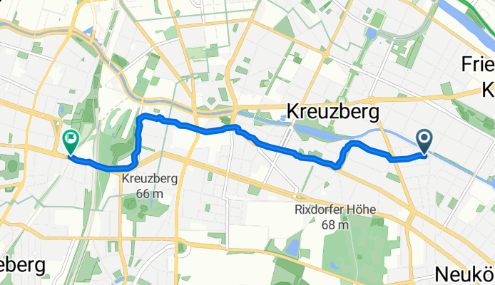 Paul-Lincke-Ufer, Berlin nach Blücherstraße, Berlin