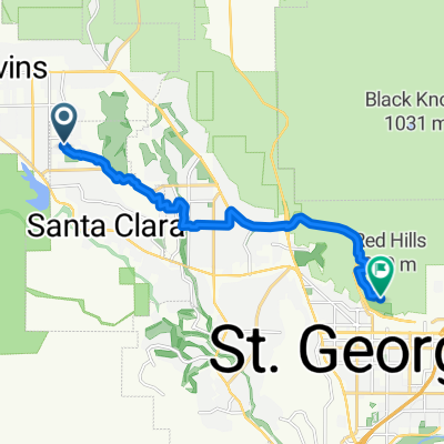 Santa Clara to Pioneer Park