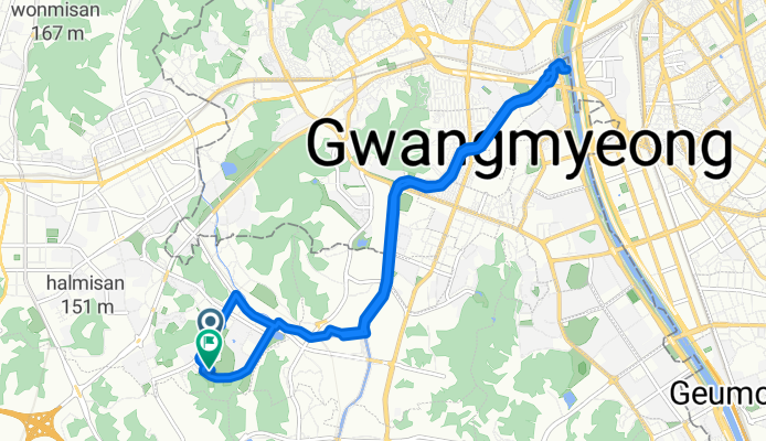 부천시 ~ 옥길브리즈힐후문