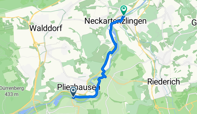 Pliezhausen - Neckartenzlingen