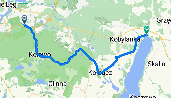Kolorowych Domów, Szczecin do Adama Mickiewicza, Morzyczyn