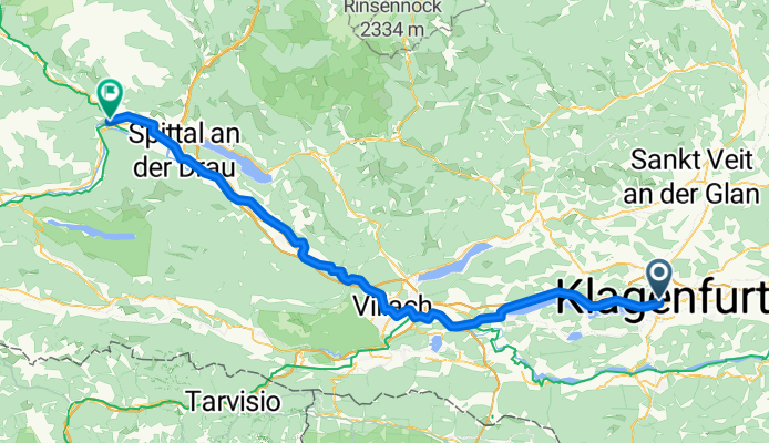 Klagenfurt - Sachsenburg