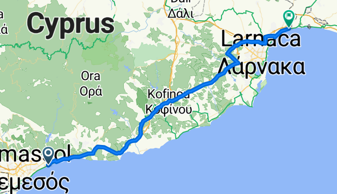 Von Germasogeia bis Pyla