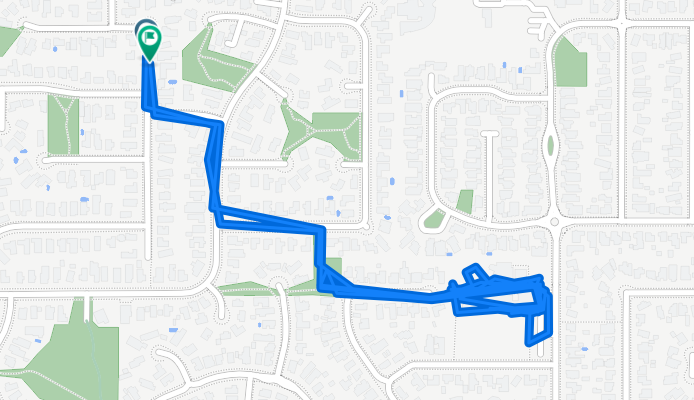 Walsh Avenue to Walsh Avenue