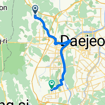 반석역에서 설짬뽕까지 1시간35분