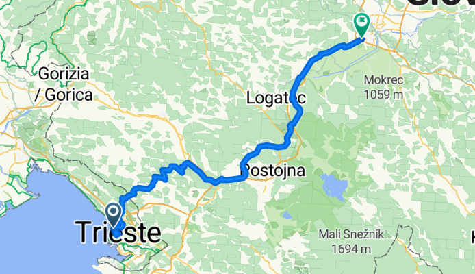 Trieste - Ljubljana