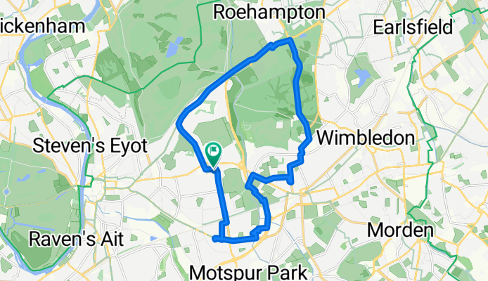 Neville Avenue, New Malden to Traps Lane, New Malden