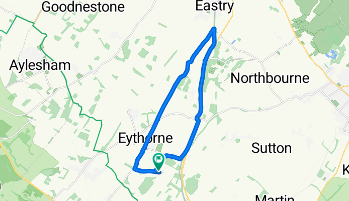 Waldershare House, Dover to Waldershare House, Dover