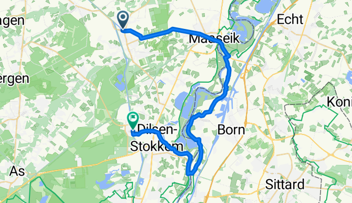 NRT-Maaseik-Berg-Stokkem-Lanklaar 29 km