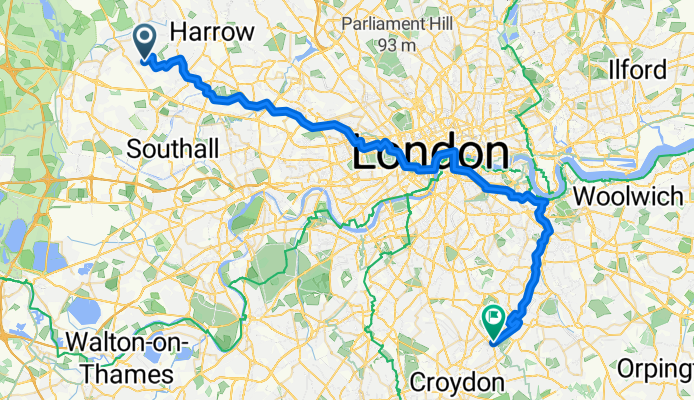 Bempton Drive to Cresswell Road