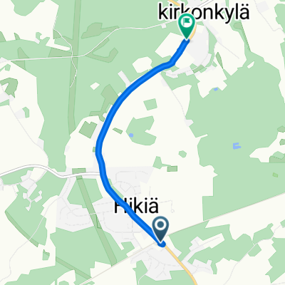 Hikiä do Hikiäntie, Hausjärvi