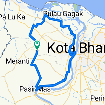 Jalan Padang Mandol Kg to Jalan Padang Mandol Kg