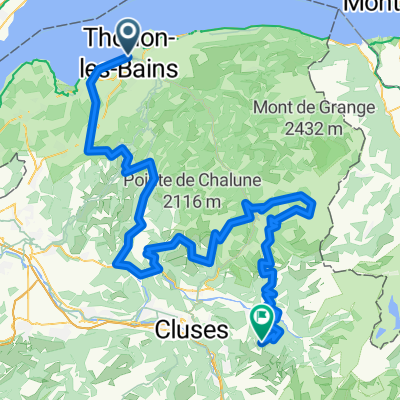 From Thonon-Les-Bains to Samoëns