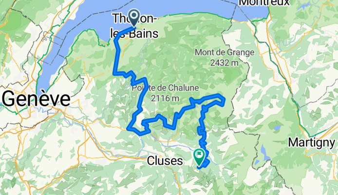 From Thonon-Les-Bains to Samoëns