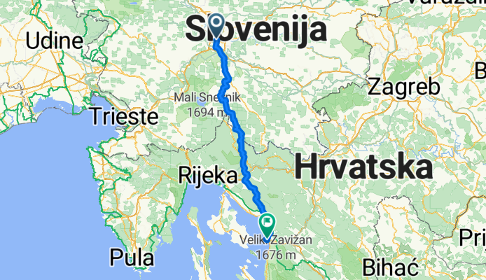 Ljubljana - Brinje