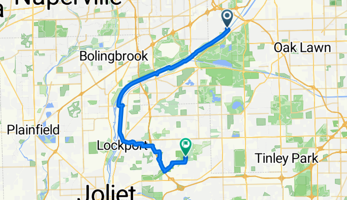 S Willow Springs Rd, Willow Springs to W Bruce Rd, Homer Glen