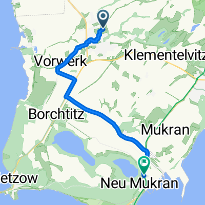 Sagard, Sagard nach Zum Fährblick, Sassnitz