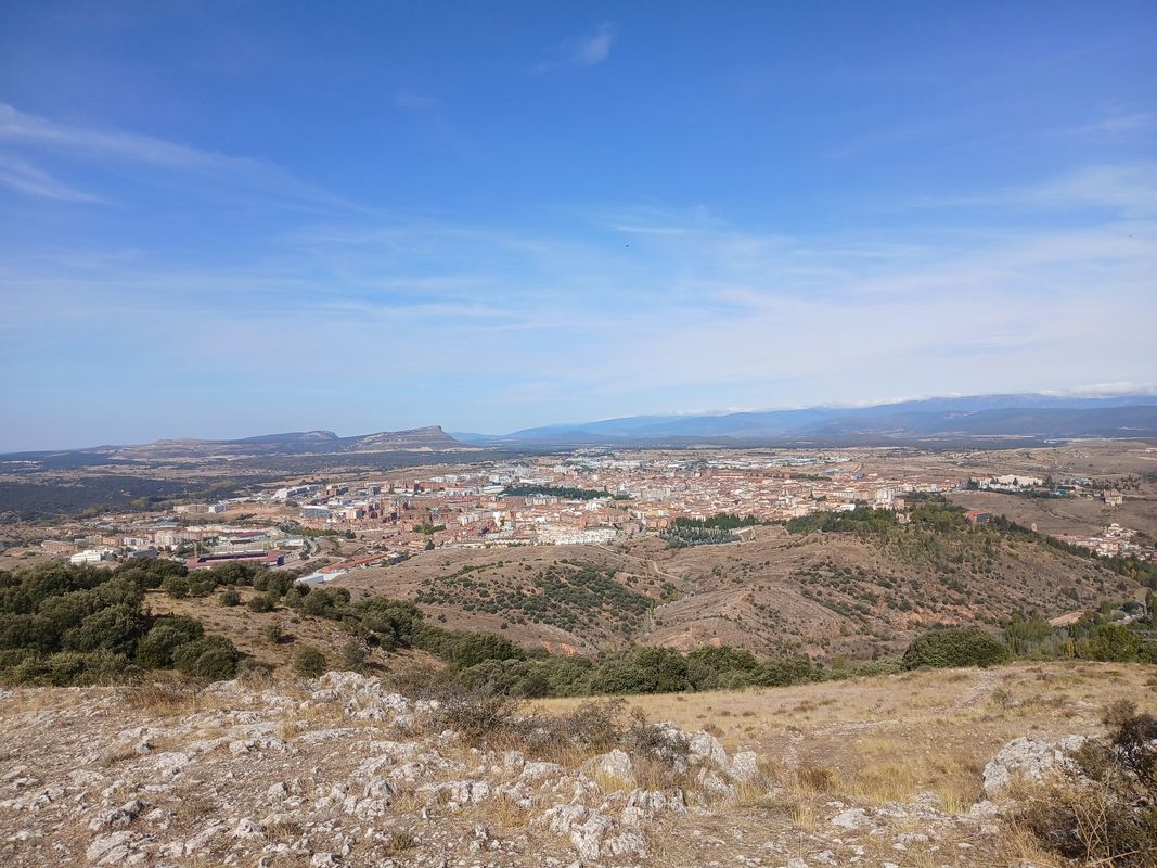 Subida al monte de Santa ana