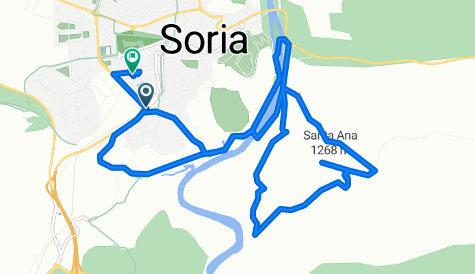 Subida al monte de Santa ana