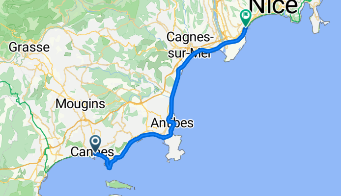 Cannes à Avenue Saint-Augustin, Nice